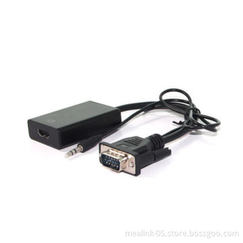 VGA+Audio to HDMI Cable, 30cm